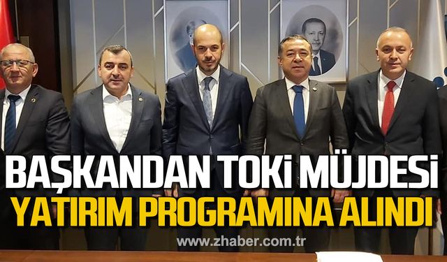 Başkan Gebeş'ten TOKİ müjdesi! Yatırım programına alındı!