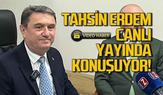 Tahsin Erdem canlı yayında konuşuyor!