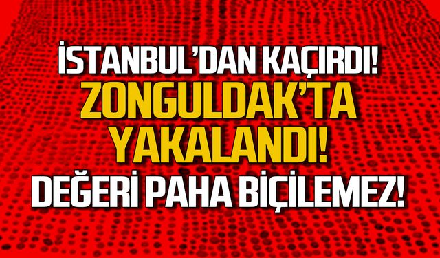 İstanbul'dan kaçırdı! Zonguldak'ta yakalandı!