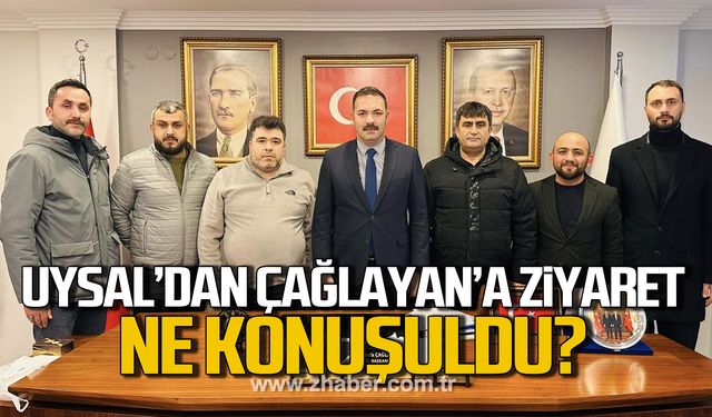 Öner Uysal'dan Mustafa Çağlayan'a ziyaret! Ne konuşuldu?