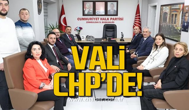 Vali Hacıbektaşoğlu CHP'de!