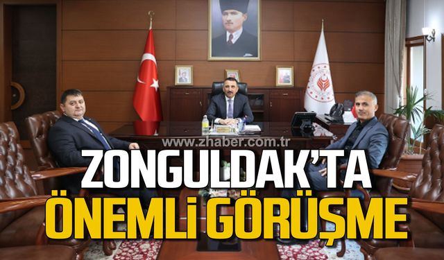 Vali Hacıbektaşoğlu, GMİS Başkanı'nı kabul etti