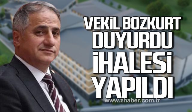 Vekil Bozkurt duyurdu! KYK Yurdu ihalesi yapıldı!