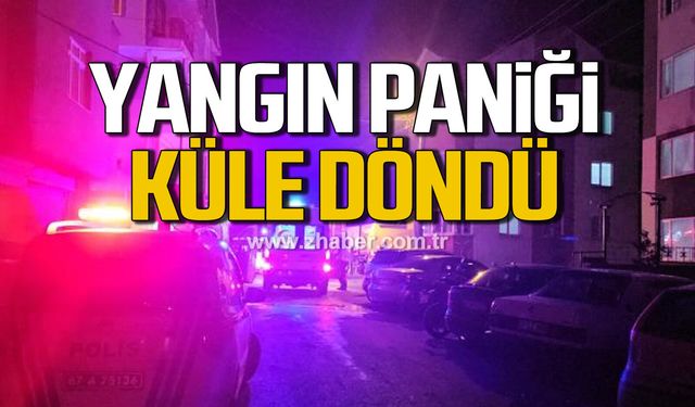 Zonguldak'ta yangın paniği! Küle döndü!