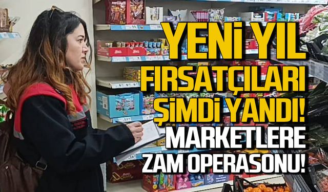 Zonguldak'ta Fırsatçılık Operasyonu Marketler Mercek Altında!