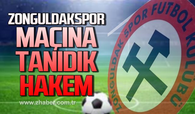 Zonguldakspor maçını Semih Kurt yönetecek!