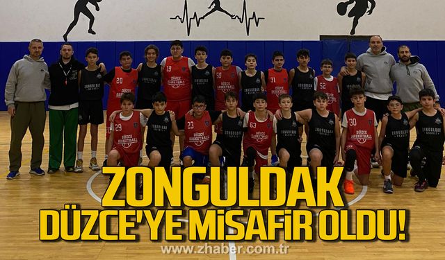 Zonguldak, Düzce'ye misafir oldu!