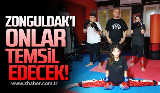 Zonguldak Kömür Kent ve Spor Kulübü Kick Boks Şampiyonası’na hazırlanıyor!