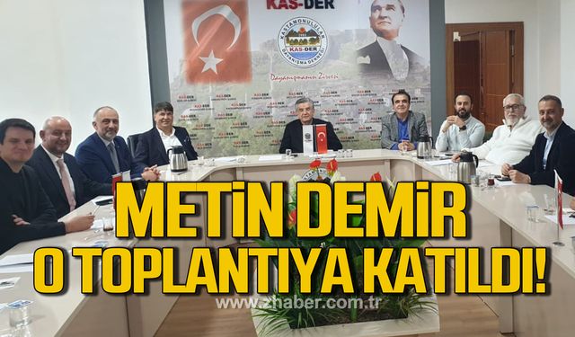 Demir, Batı Karadeniz Birliği Yönetim Kurulu Toplantısı’na katıldı