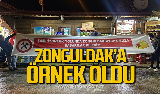 Pankart projesine ilk destek Kuru’dan geldi