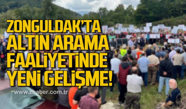 Zonguldak'ta altın arama faaliyetinde yeni gelişme!