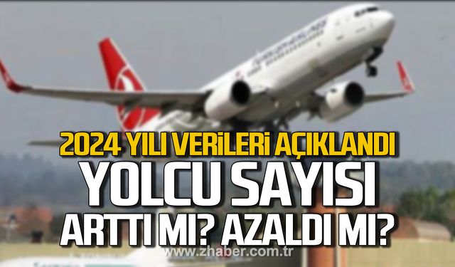 Zonguldak Havalimanı 2024 yılı verileri açıklandı! Yolcu sayısı azaldı mı arttı mı?