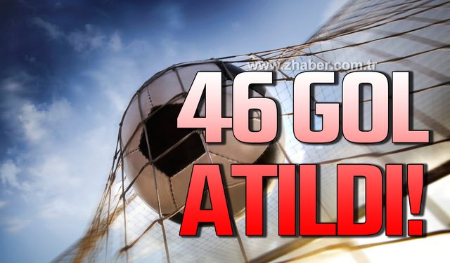 Birinci Amatör Lig’de 46 gol atıldı!