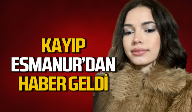 Esmanur Hüsna'dan haber var! İşte ilk ifadesi