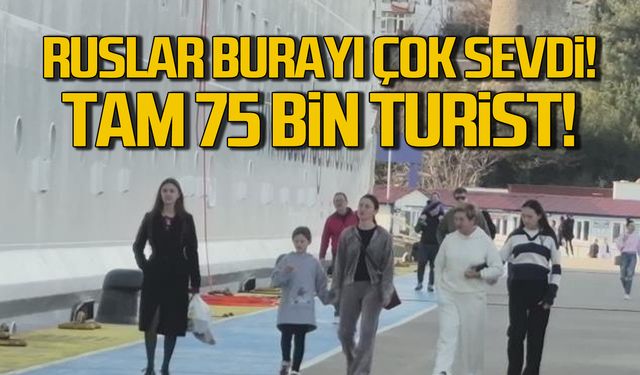 Ruslar Bartın'ı çok sevdi! Tam 75 bin turist!