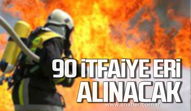 Adana Büyükşehir Belediyesi 90 itfaiye eri alımı yapacak!