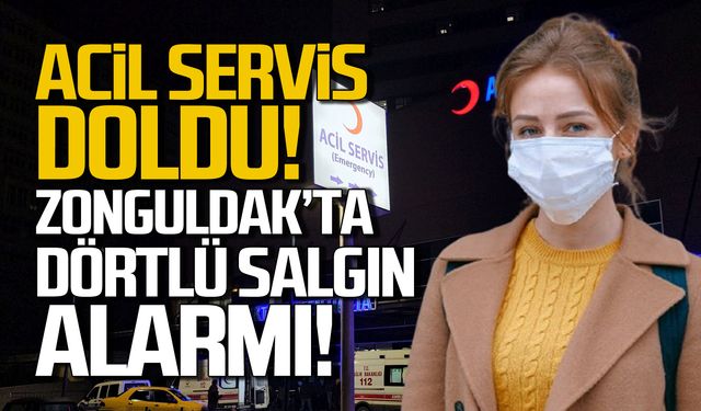 Zonguldak'ta Hastaneler Doldu… Salgın Alarmı!