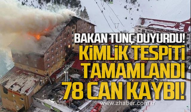 Bakan Yılmaz Tunç duyurdu! Yangın faciasında kimlik tespiti tamamlandı, 78 can kaybı!