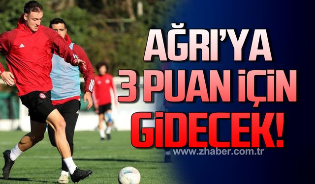 Zonguldakspor, Ağrı’ya 3 puan için gidecek!