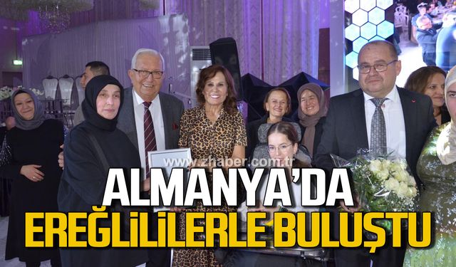 Başkan Posbıyık, Almanya’da Kdz. Ereğlilerle buluştu