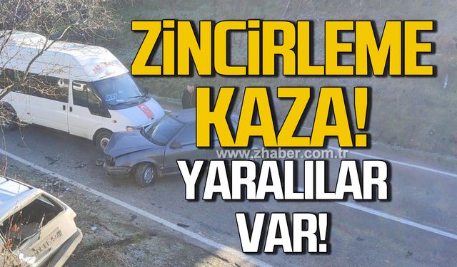 Bartın'da gizli buzlanma zincirleme kazaya neden oldu! 4 kişi yaralı