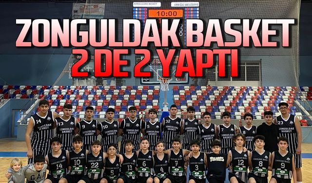 Zonguldak Basket 2 de 2 yaptı