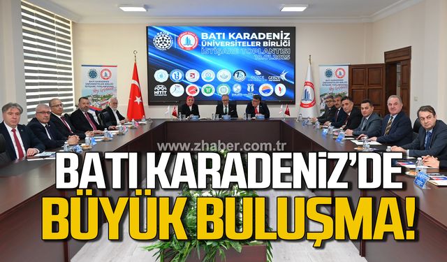 BEUN ev sahipliğinde Batı Karadeniz Üniversiteler Birliği Toplantısı!