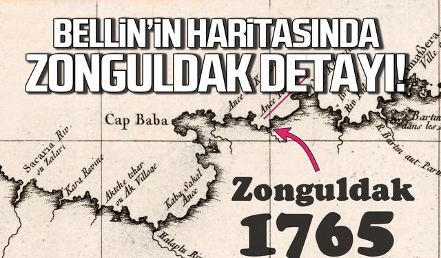 Bellin'in haritasında Zonguldak detayı! Maden değil körfez şehri!