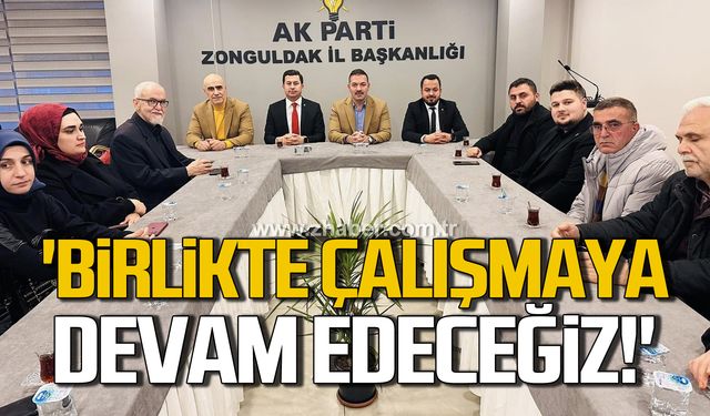 Çağlayan; 'Birlikte çalışmaya devam edeceğiz'