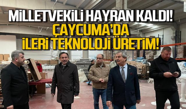 Ali Keskinkılıç hayran kaldı! Scala Mould'da ileri teknoloji üretim!