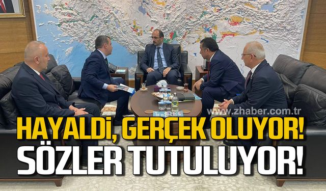 Gebeş; "Hayaldi, gerçek oluyor! Sözler tutuluyor"