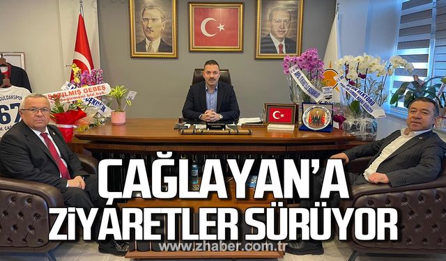 Mustafa Çağlayan'a ziyaretler sürüyor!