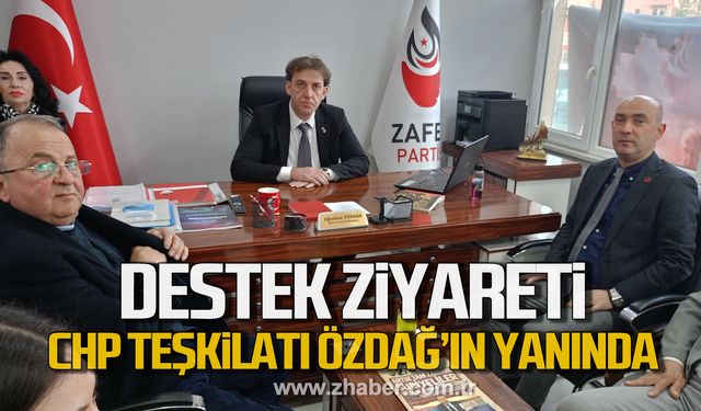 CHP'den Zafer Partisi'ne destek ziyareti!