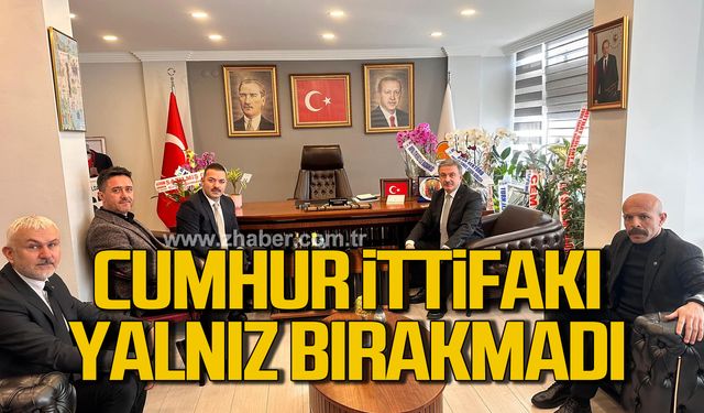 Cumhur İttifakından 'Hayırlı olsun' ziyareti!