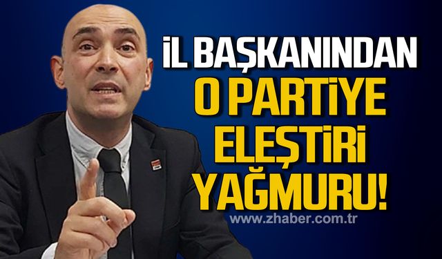 Muhalefet Partisi CHP'nin hedefinde! Sert eleştiriler yağdı