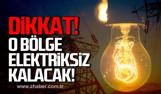 Dikkat! İncivez Mahallesi’nde elektrik kesintisi yaşanacak!