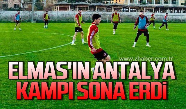 Zonguldakspor'un Antalya kampı sona erdi