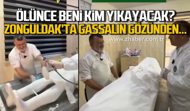 Gassal geniş yankı uyandırdı! Alaplı Müftüsü Yılmaz Çelik cenaze hizmetlerini anlattı!