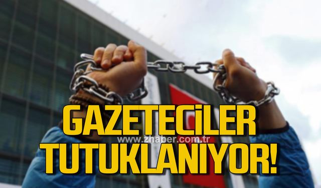 Zonguldak Barosu'ndan sert tepki! Gazeteciler tutuklanıyor!