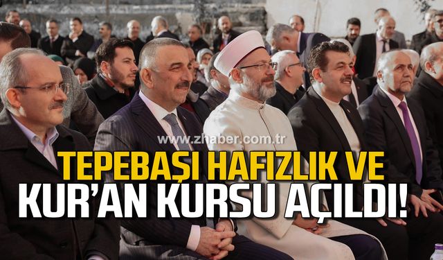 Tepebaşı Hafızlık Kur’an Kursu açıldı!