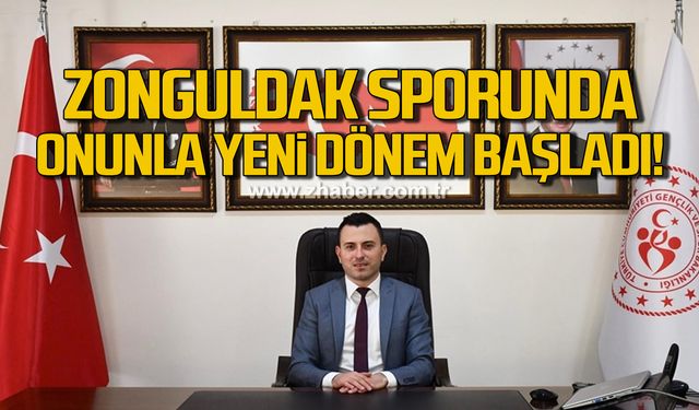 Zonguldak'ın yeni Spor İl Müdürü Halil Hacı göreve başladı!