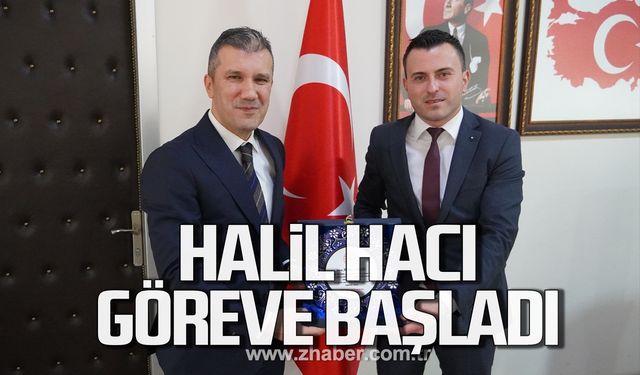 Zonguldak Gençlik ve Spor İl Müdürü Halil Hacı göreve başladı!