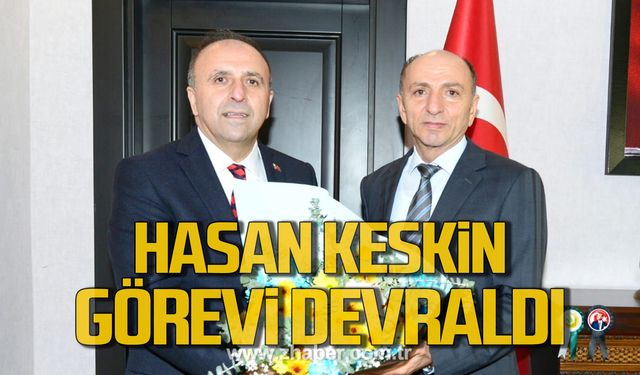 Zonguldak Orman Bölge Müdürü Hasan Keskin görevine başladı!