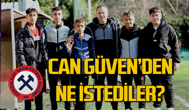 Genç futbolcular Can Güven'den ne istedi?