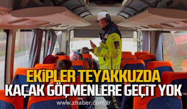 Düzensiz göçmen operasyonu! Ekipler teyakkuzda!