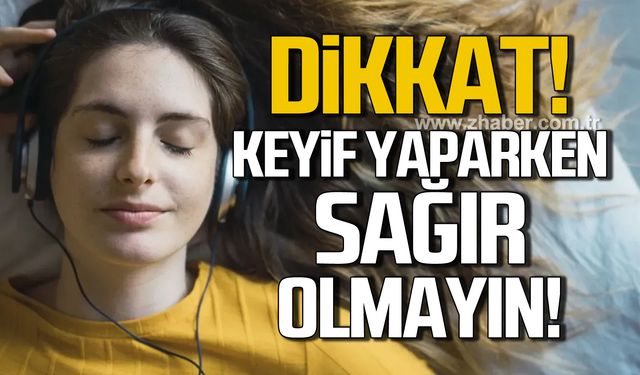 Kulaklıkla müzik dinlerken sağır olmayın!