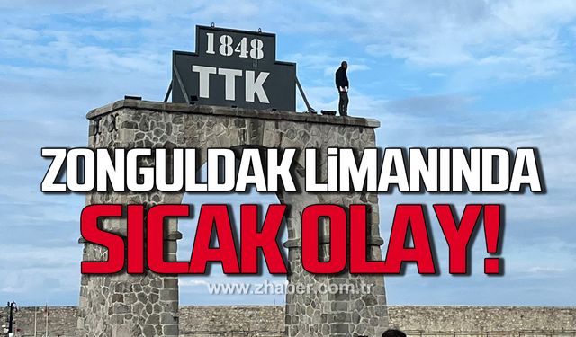 Zonguldak Limanında Olay!