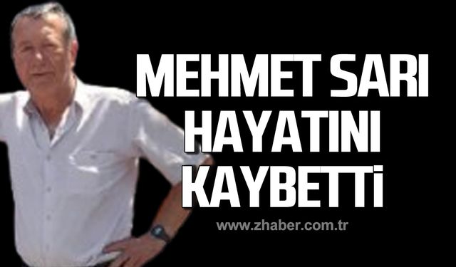 Mehmet Sarı hayatını kaybetti