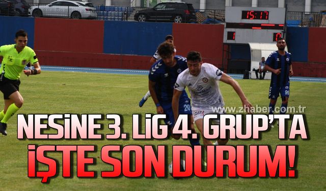 Nesine 3. Lig 4. Grup’ta son durum!