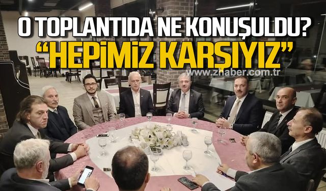 O toplantıda ne konuşuldu? "TTK'nın özelleştirilmesine hepimiz karşıyız"